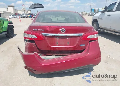 2014 Nissan Sentra S z USA, uszkodzony, nr VIN 3N1AB7AP3EY327009